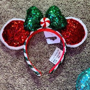 Christmas Minnie ears